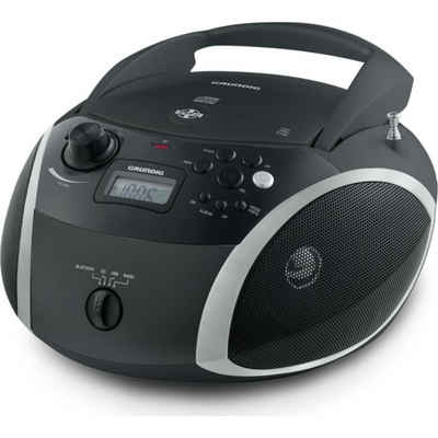 Grundig GRB 3000 BT - CD/Radio-System - schwarz/silber CD-Radiorecorder