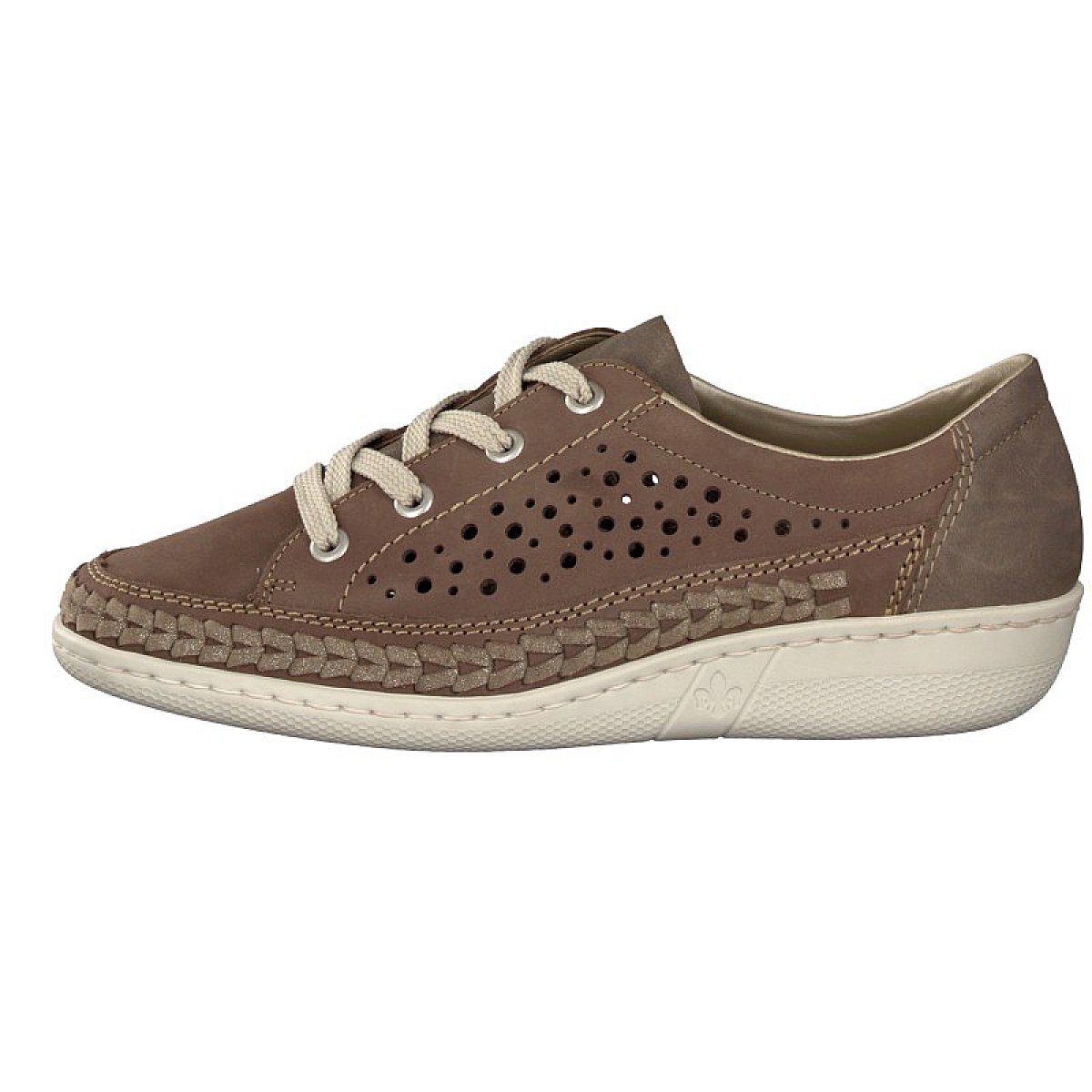 Rieker Rieker Damen Schnürschuh braun Schnürschuh günstig online kaufen