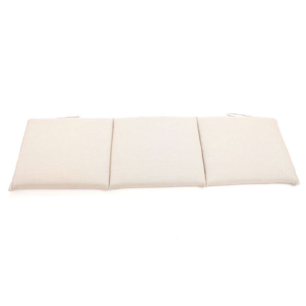 Natur 45 x cm - 3-Sitzer Creme ROG-Gardenline Bankauflage, 150