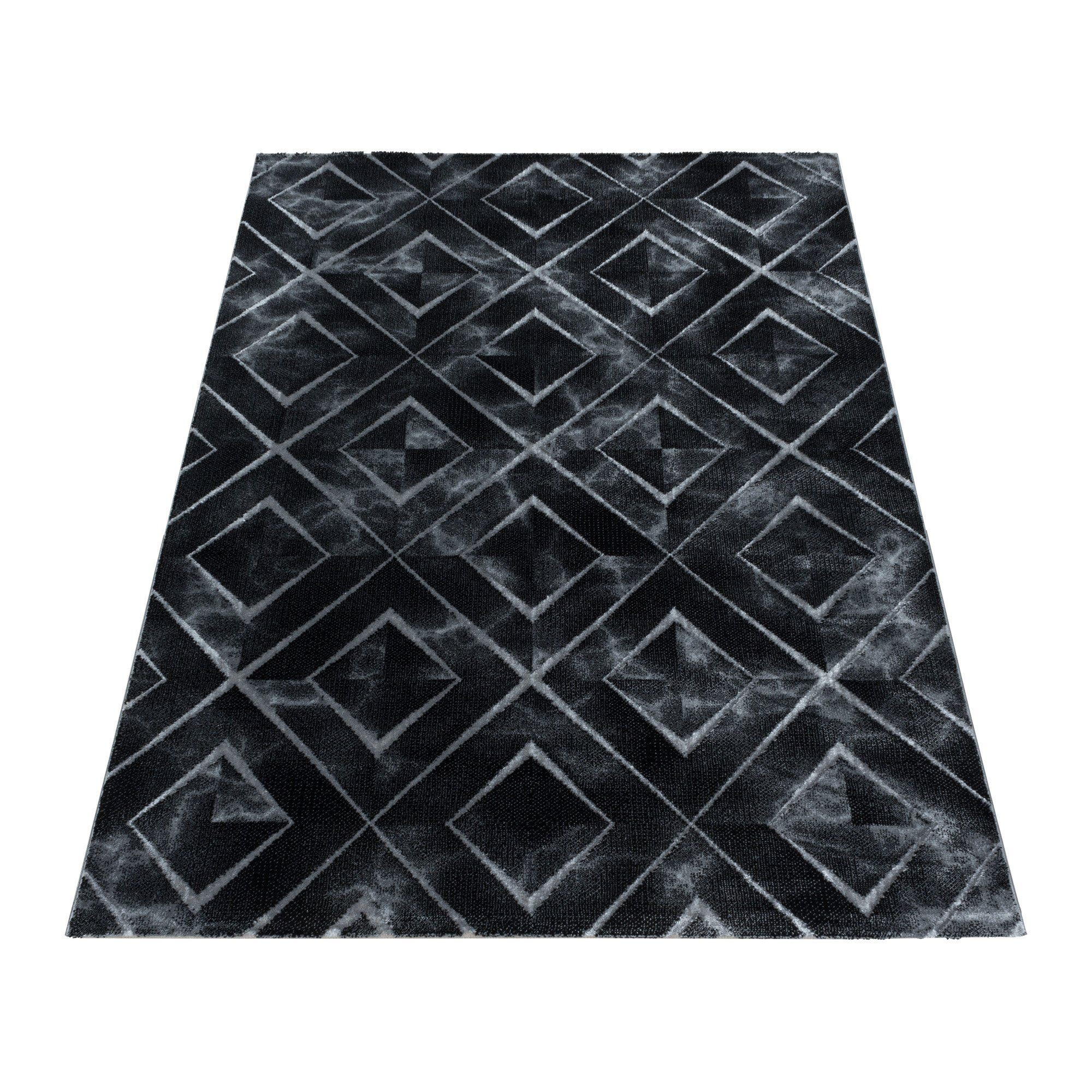 SIMPEX24 Designteppich Marmor Design, Rechteckig, Höhe: günstig online kaufen