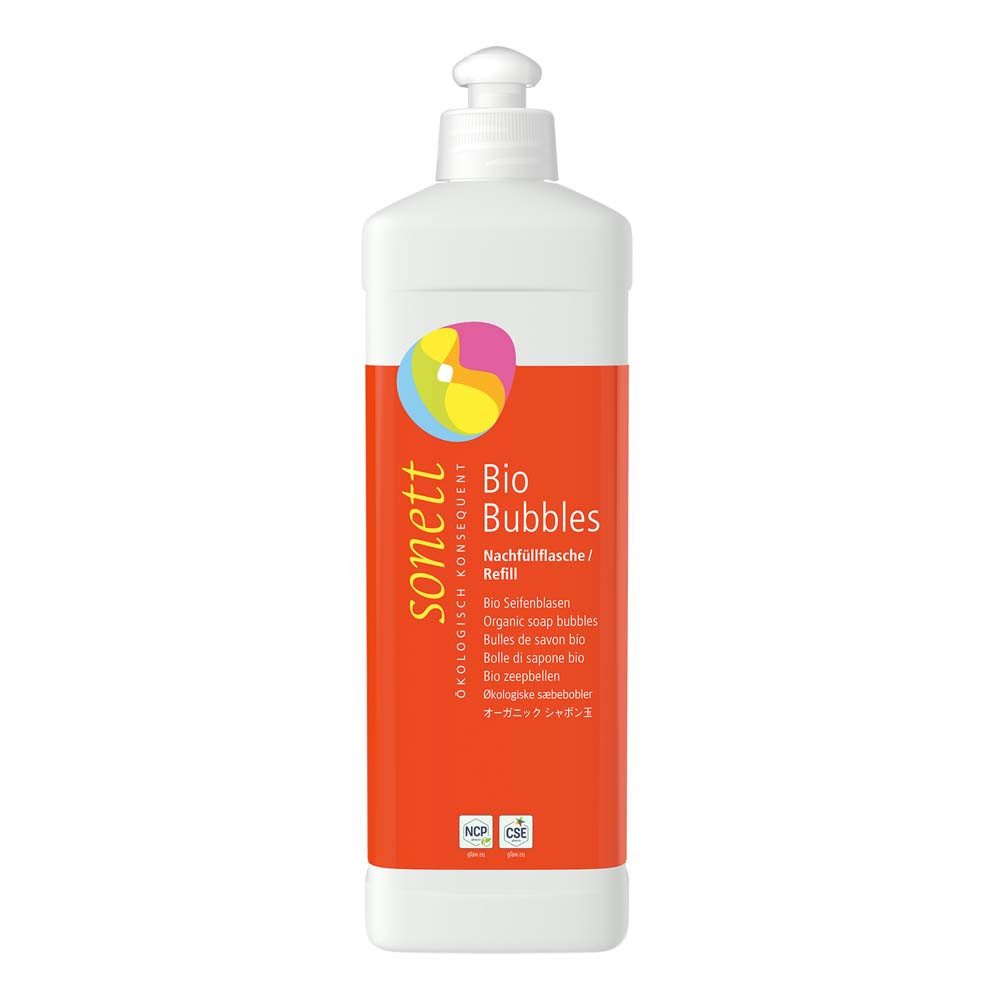 Sonett Seifenblasenspielzeug Bio Bubbles - Seifenblasen Nachfüllflasche 500 günstig online kaufen
