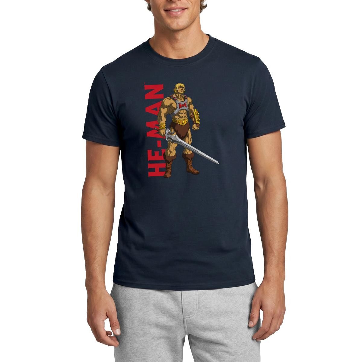 Spreadshirt T-Shirt Masters Of The Universe He-Man Männer T-Shirt (1-tlg)