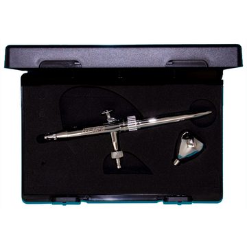 Airbrush-City Airbrush-Kompressor Sparmax TC-610H-n + H&S Ultra Airbrushpistole - Modell Airbrush-Set 10