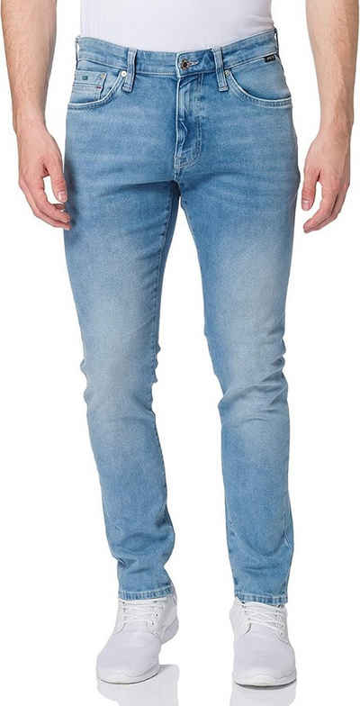 Mavi Skinny-fit-Jeans James Bleach Skinny Comfort Mittelschwere Denimqualität mit geringem Stretchanteil