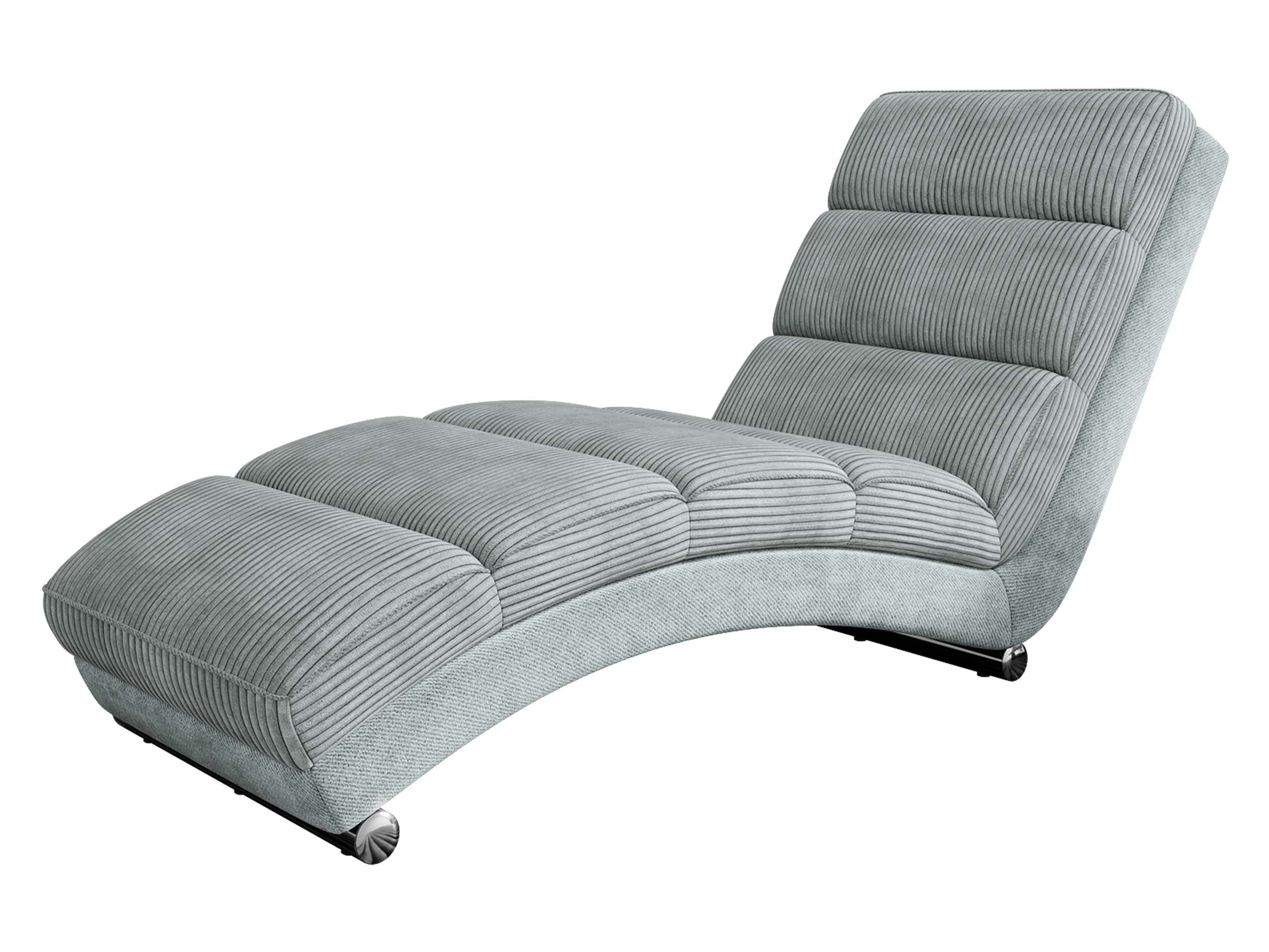 MIRJAN24 Sessel Holiday Cord, Liegesessel, Relaxliege mit verchromte Füße, günstig online kaufen