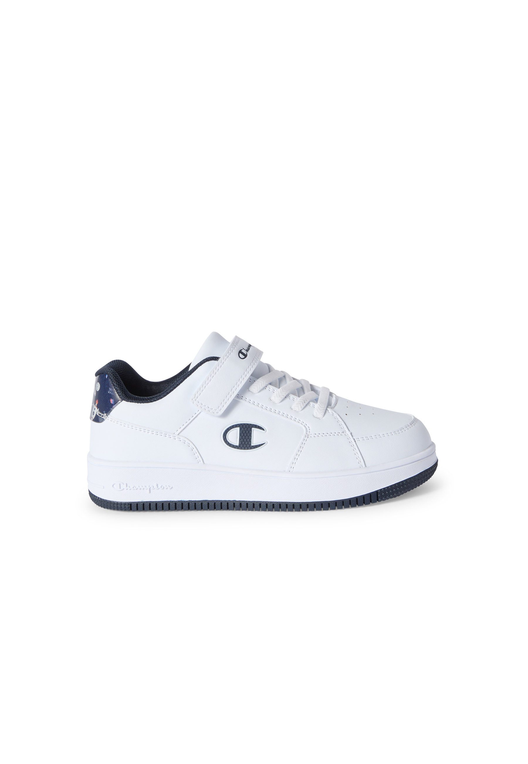 Champion RD18 LENTICULAR B PS Sneaker Fersen-Detail mit Wackelbild-Effekt