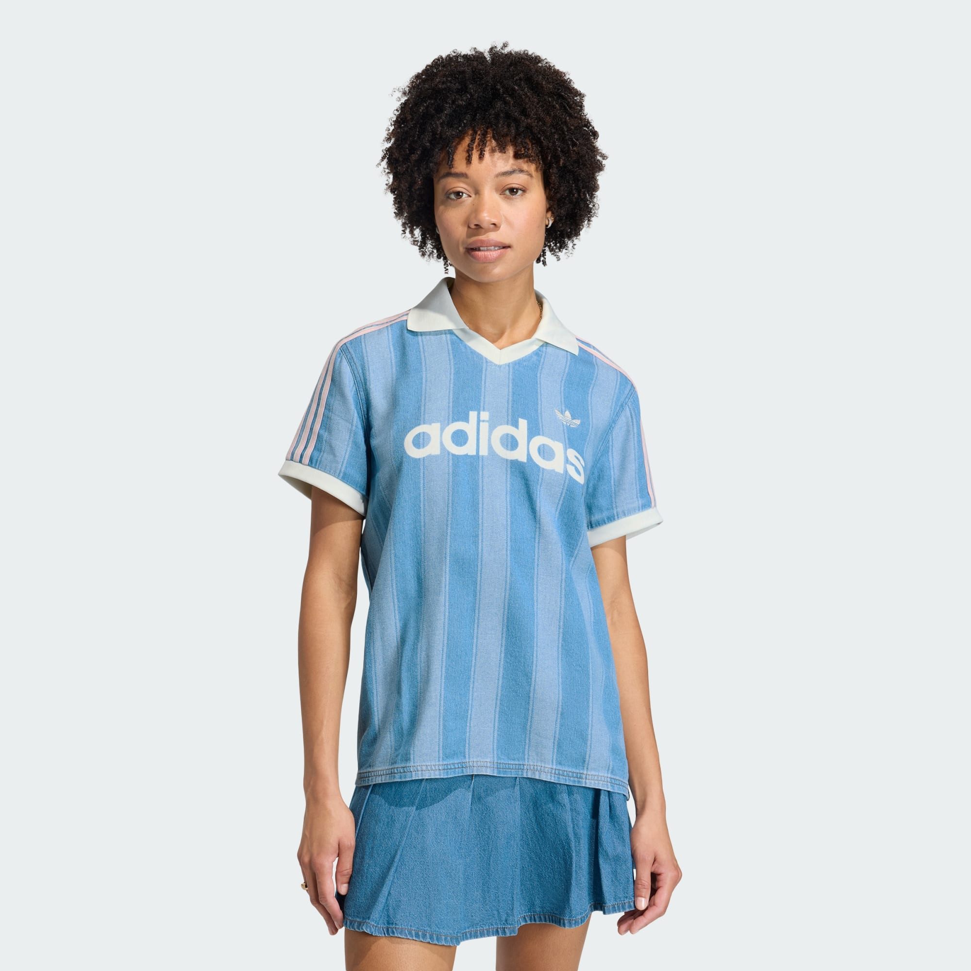 adidas Originals Footballtrikot DENIM FUSSBALLTRIKOT (1-tlg)