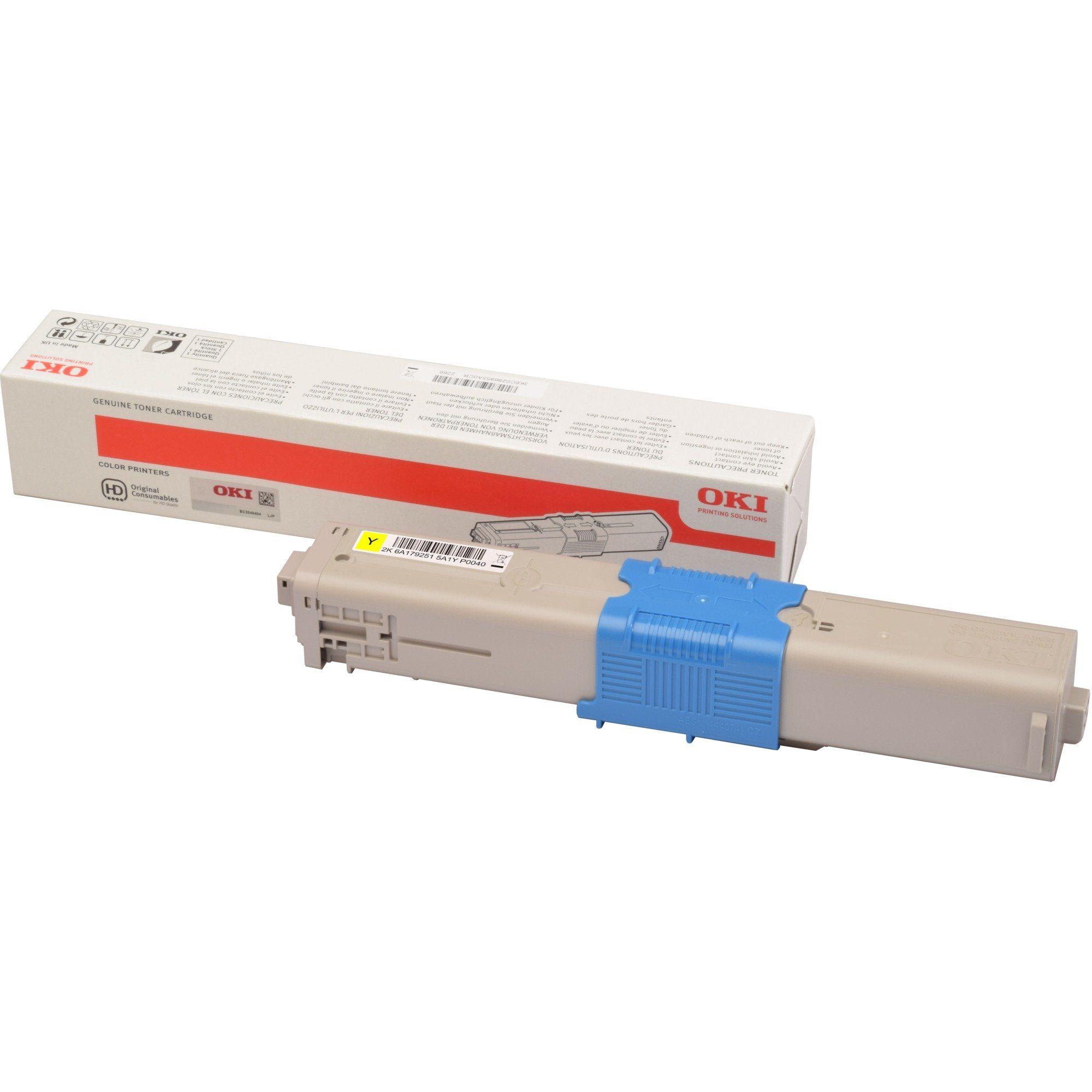 OKI Tonerkartusche OKI Toner gelb 46508713