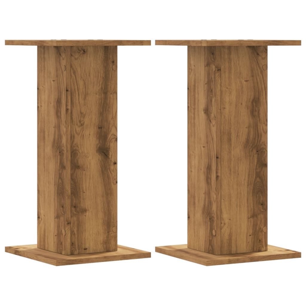 vidaXL Blumenständer Pflanzenständer 2 Stk. Artisan-Eiche günstig online kaufen