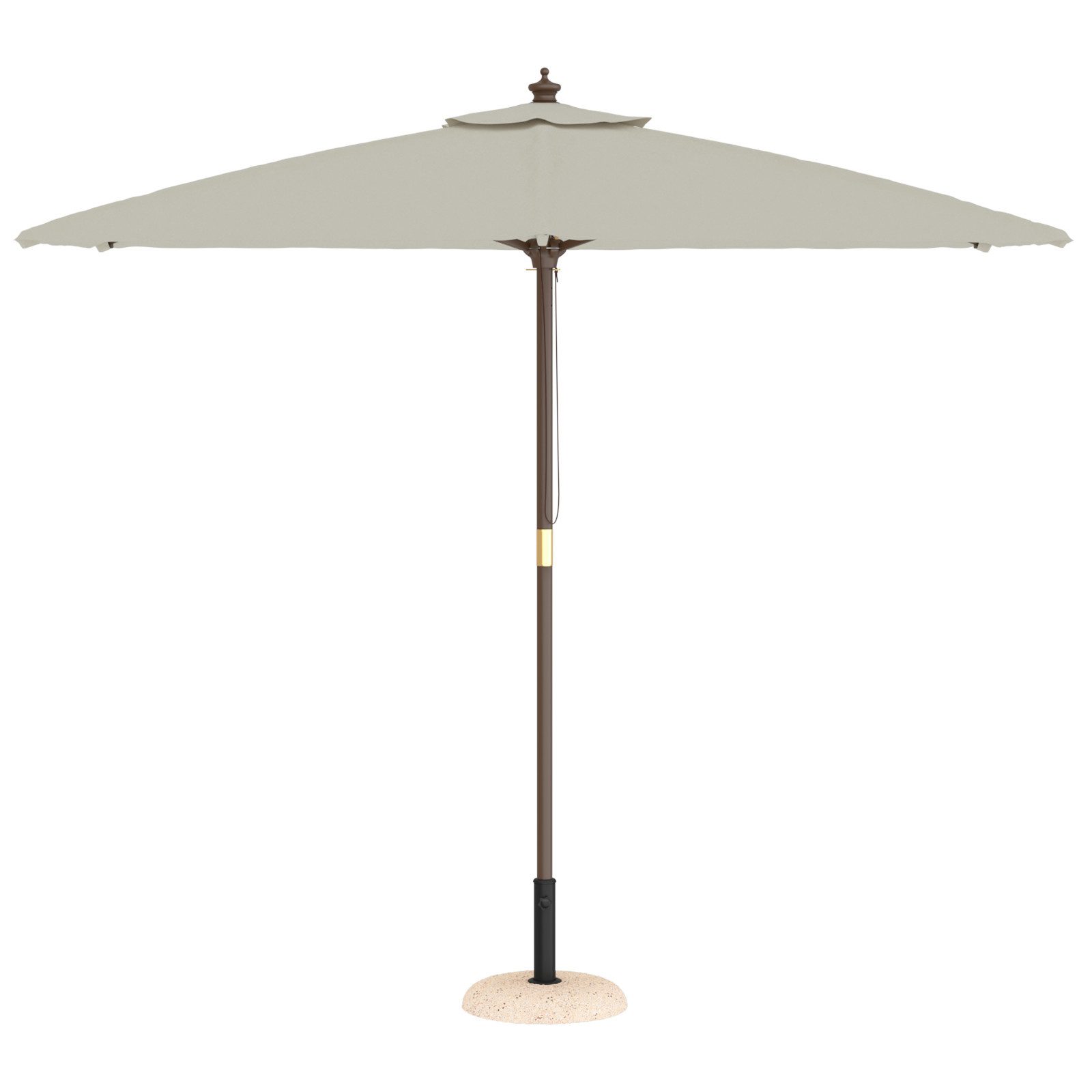 vidaXL Schirmhalter Sonnenschirmbasis für 37/42/52/58mm Pfosten, günstig online kaufen