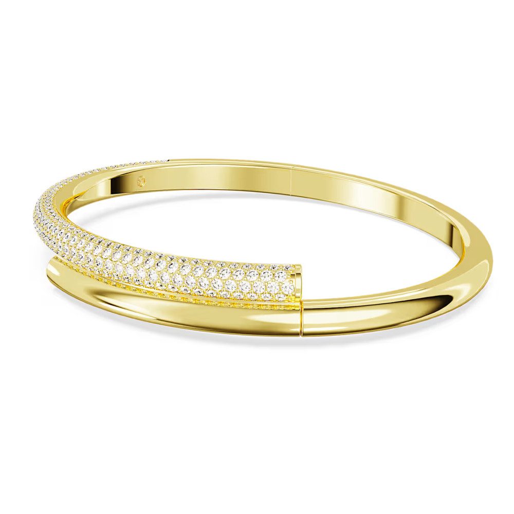 Swarovski Armreif Dextera Gold / Weiß 5674980 S günstig online kaufen