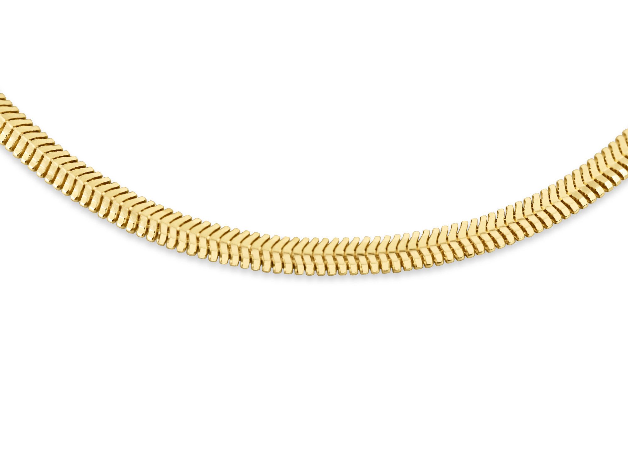 Antares Gold Goldarmband Fischgrätenarmband 14K Gold – 19 cm, 2,6 mm, Hellg günstig online kaufen