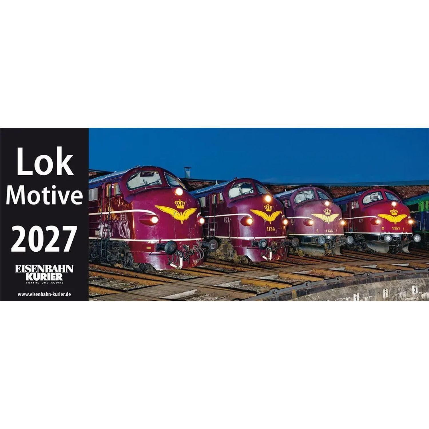 Wandkalender LokMotive 2027