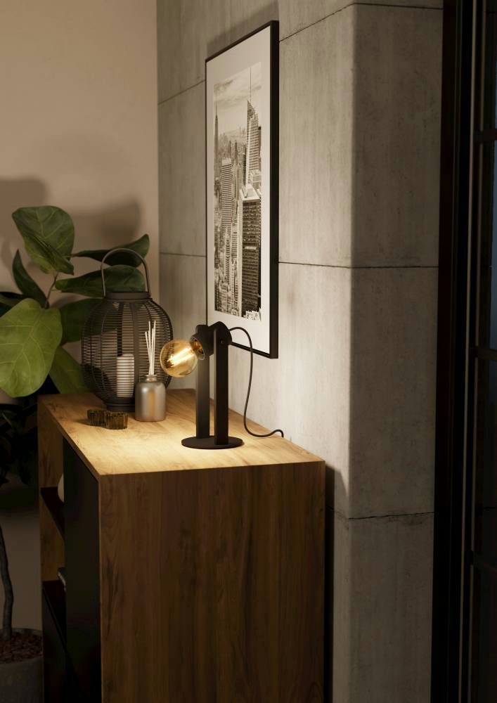 EGLO Tischleuchte PLIMSOLL, ohne Leuchtmittel, Nachttischlampe, günstig online kaufen