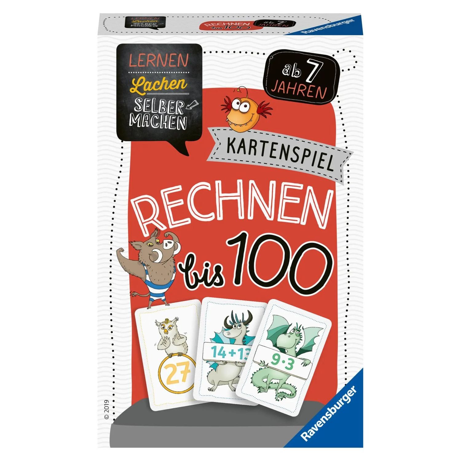 Ravensburger Spiel Ravensburger 80660 - Lernen Lachen Selbermachen: Rechnen bis 100,...