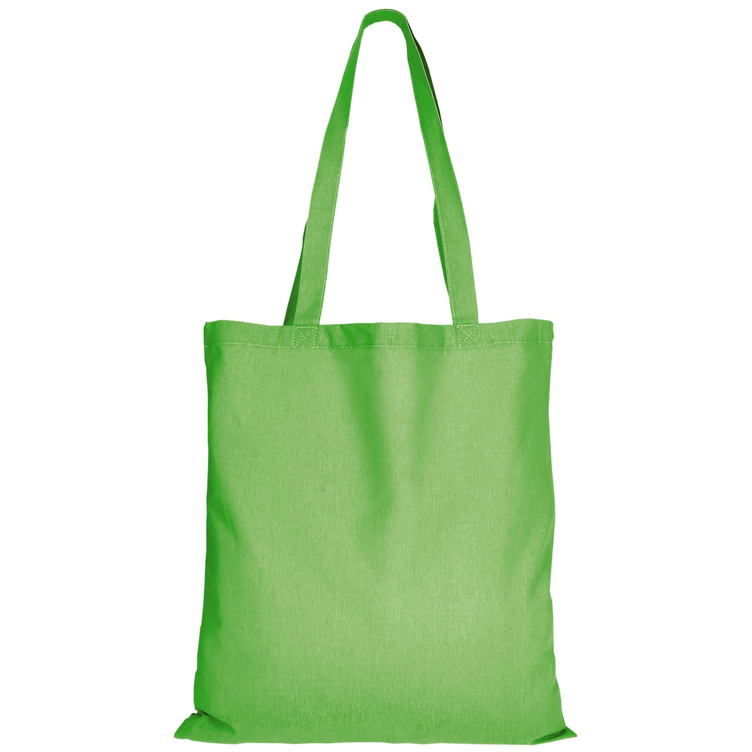 TEXXILLA Einkaufsbeutel Baumwolltasche CLASSIC langen Henkeln, 10 Stück