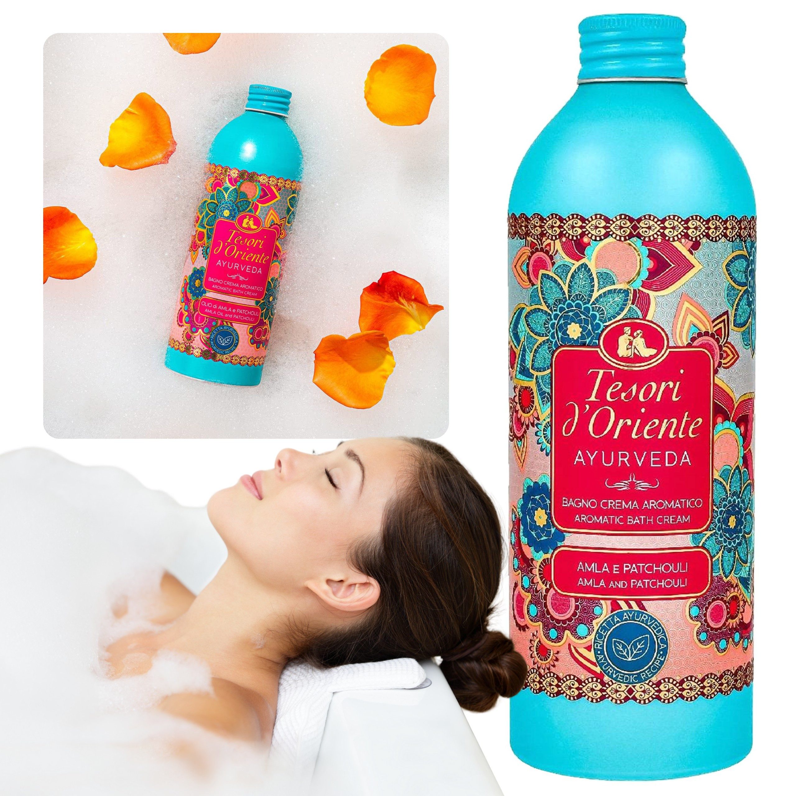 Tesori d´Oriente Badezusatz Tesori d'Oriente Ayurveda Badeschaum 500 ml, 1-tlg.