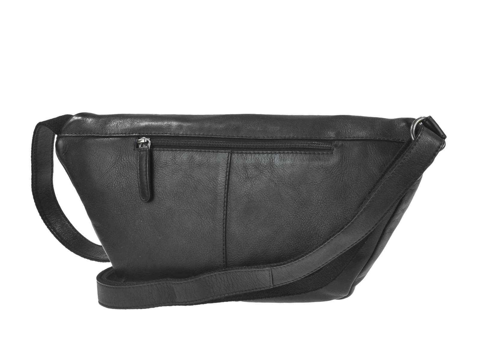Greenburry Umhängetasche "Colombiana" Leder Crossbody Bag Tasche Damen, Hauptfach 36x15cm, Gurt 105-185cm
