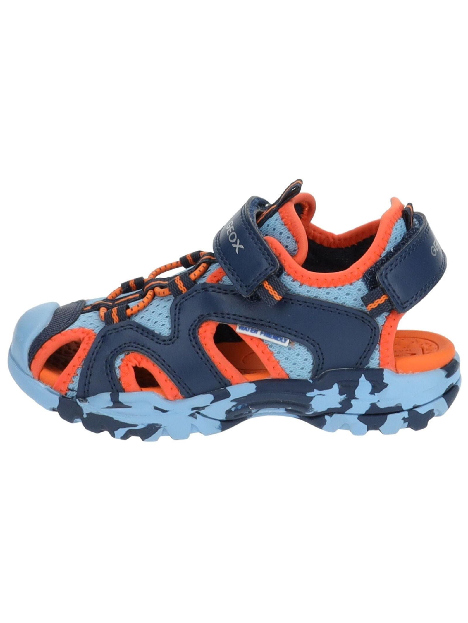 Geox Sandalen Lederimitat/Mesh Trekkingsandale günstig online kaufen