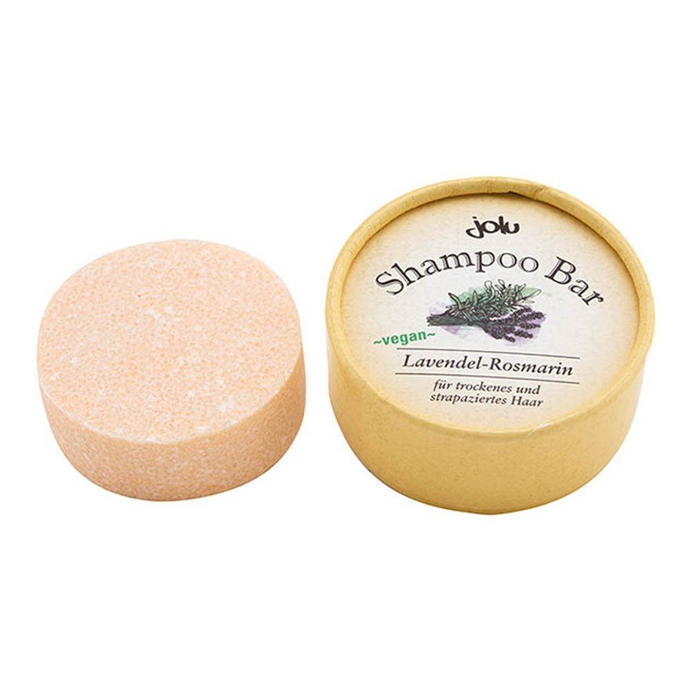 Jolu Festes Haarshampoo Shampoo Bar - Lavendel-Rosmarin 50g