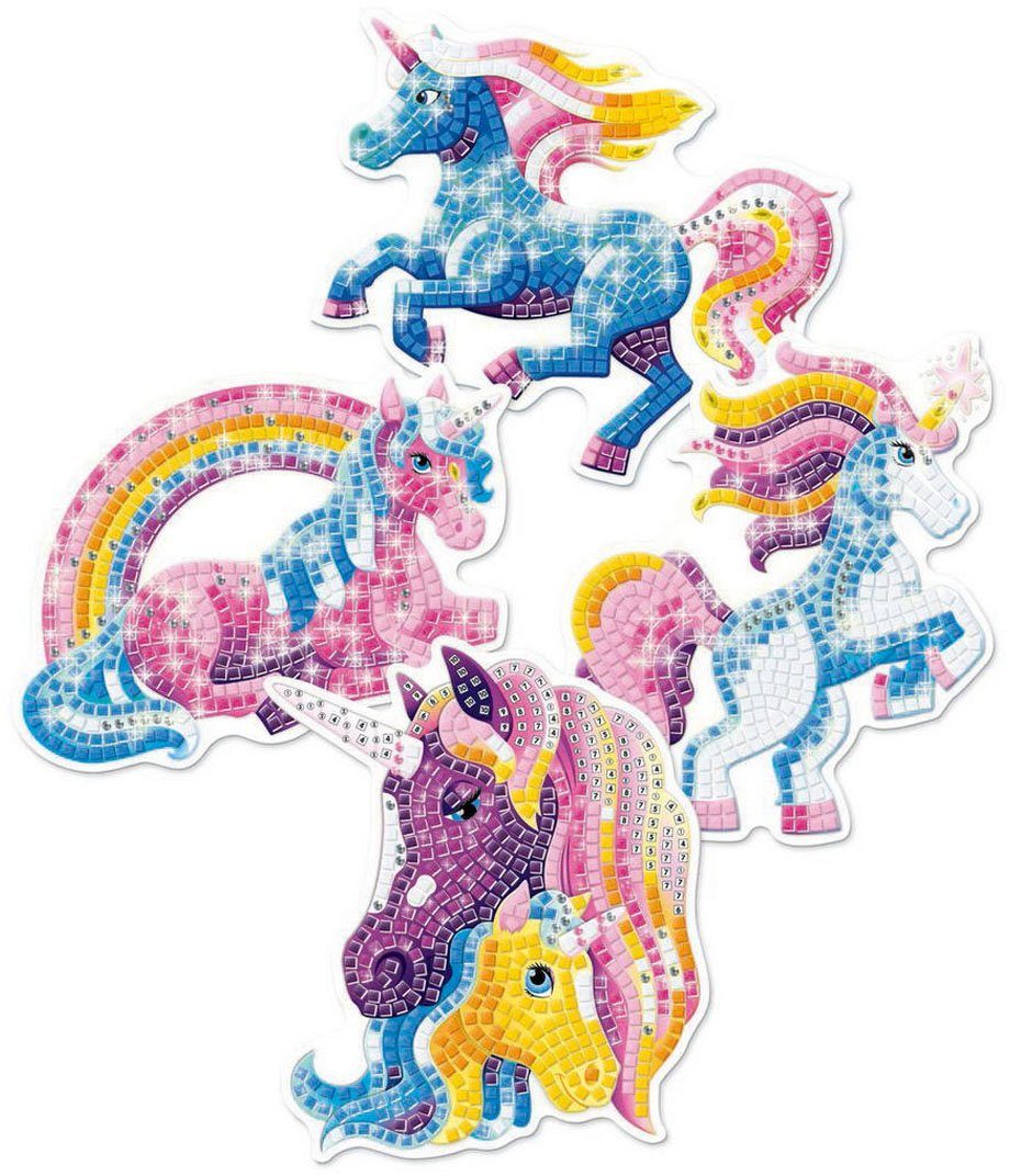 Sticky Mosaics Kreativset Einhörner