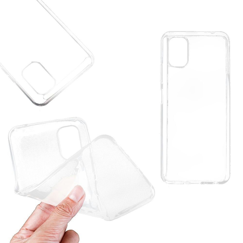 Wigento Handyhülle AUSWAHL Für ZTE Blade V2020 Smart Silikon Case TPU  Transparent und oder 0,26 H9 Glas Handy Tasche Hülle Schutz Cover