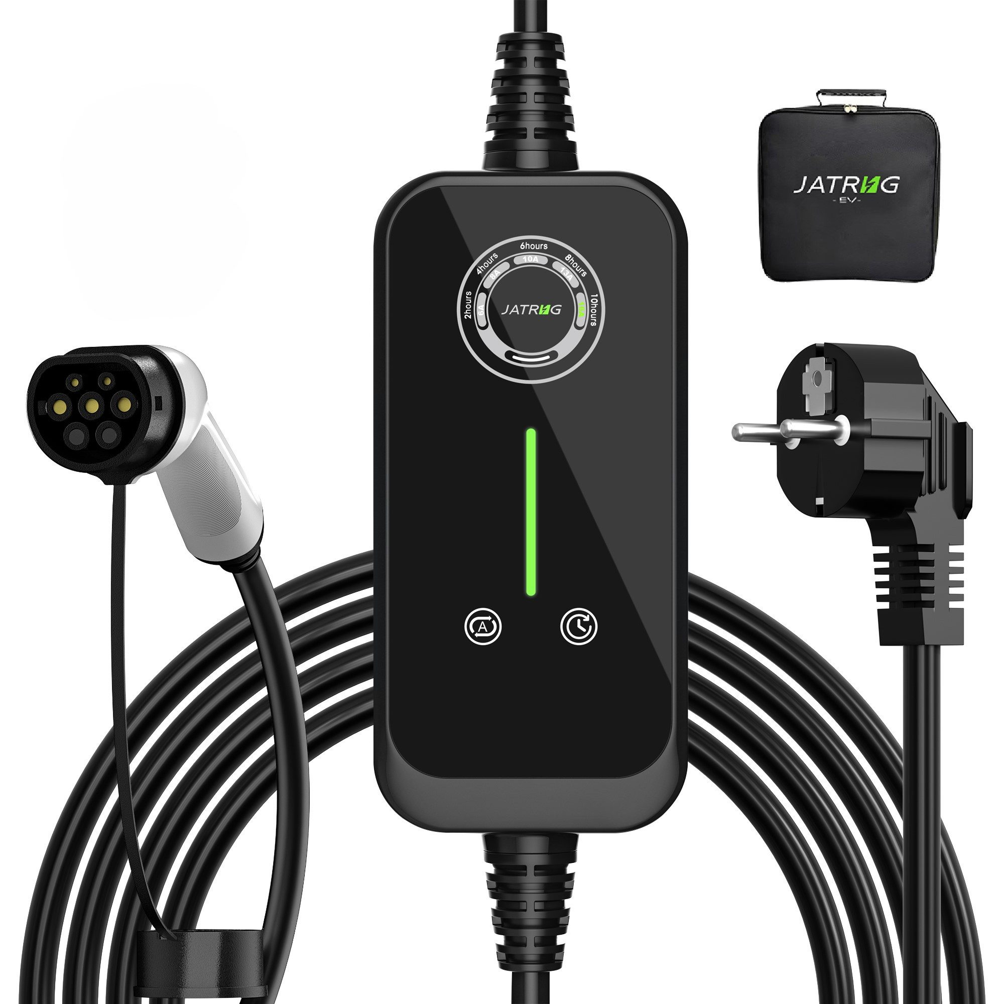 Elektroauto-Ladestation EV Ladegerät Typ 2 Ladeleistung Tragbares ladegerät EV-Autos Ladekabel