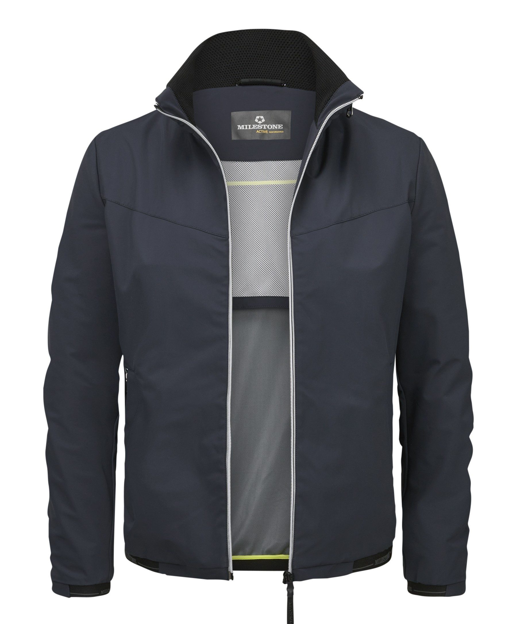 Milestone Funktionsjacke MSLivingston mit versteckter Kapuze, wasserabweisend, winddicht und atmungsaktiv