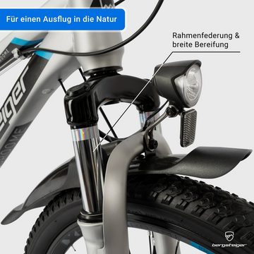 bergsteiger Kinderfahrrad Bergsteiger Broome 24, 26 Zoll, 21 Gang Shimano Shimano Tourney Schaltung Schaltwerk, Kettenschaltung