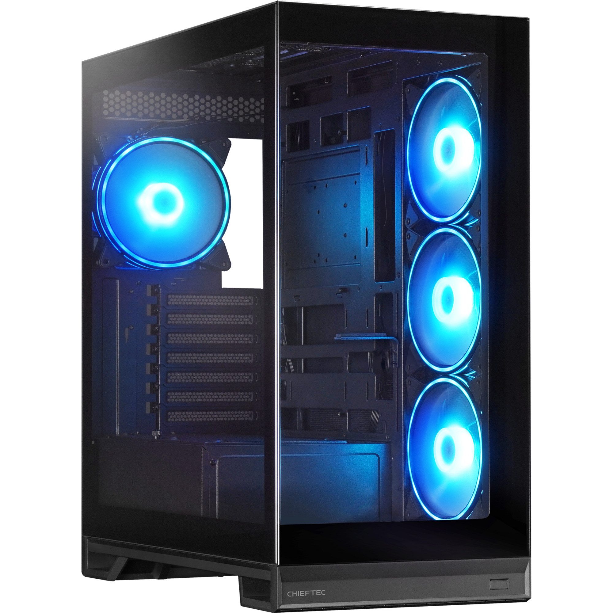 Chieftec PC-Gehäuse Chieftec VISTA Max, Tower-Gehäuse, (Tempered Glass