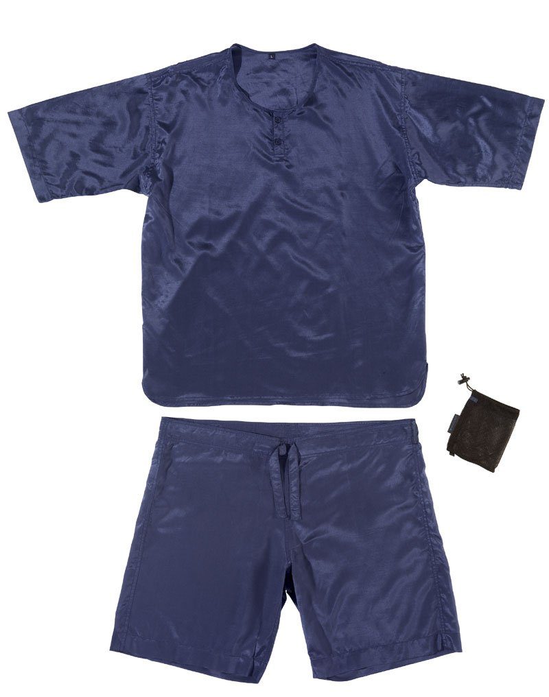 Schlafanzug Mens Adventure Nightwear Shirt und Short