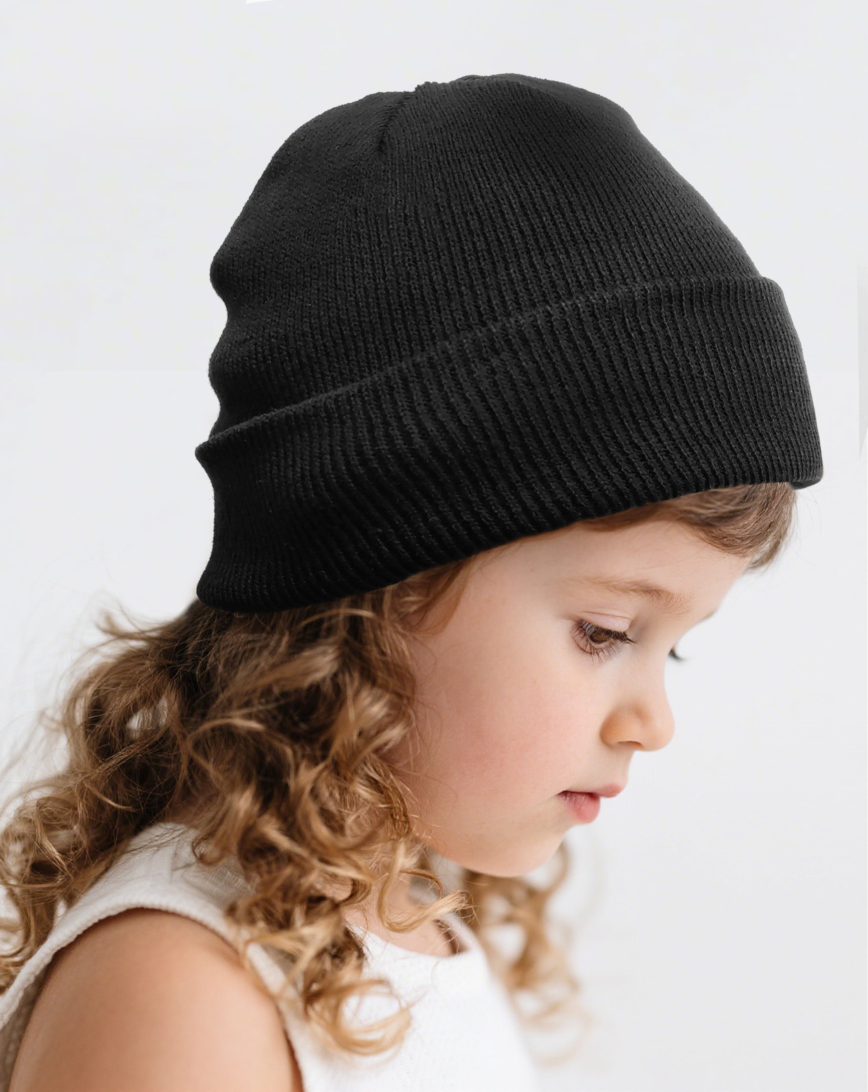 axy Beanie Kinder Winter Strickmütze Beanie Wintermütze Mütze 1-6 Jahren Kindermütze für Jungen Mädchen Kleinkind Unisex Unifarbe