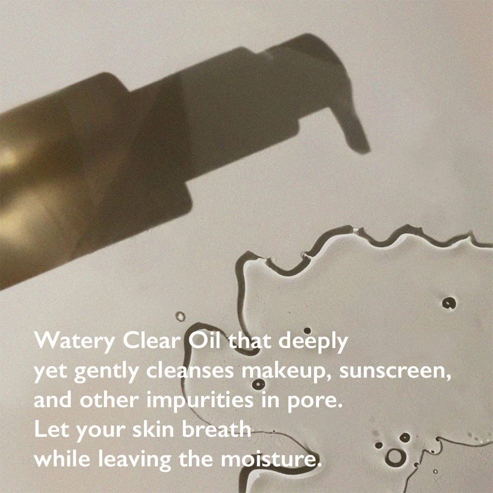 haruharu wonder Gesichts-Reinigungsöl Black Rice Moisture Deep Cleansing Oil 150ml – sanftes Reinigungsöl, pflanzlichen Ölen, entfernt Make-up & Sonnencreme