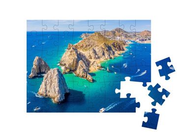 puzzleYOU Puzzle Lands End und dem Bogen von Cabo San Lucas, Mexiko, 48 Puzzleteile, puzzleYOU-Kollektionen Pazifik