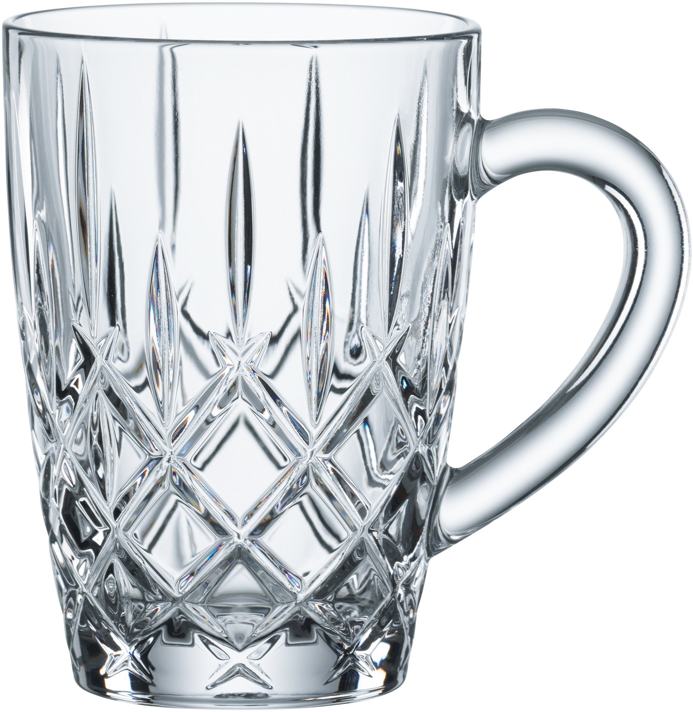 Nachtmann Teeglas Noblesse, Kristallglas, mit Schliff, 347 ml, 2-teilig, Made in Germany