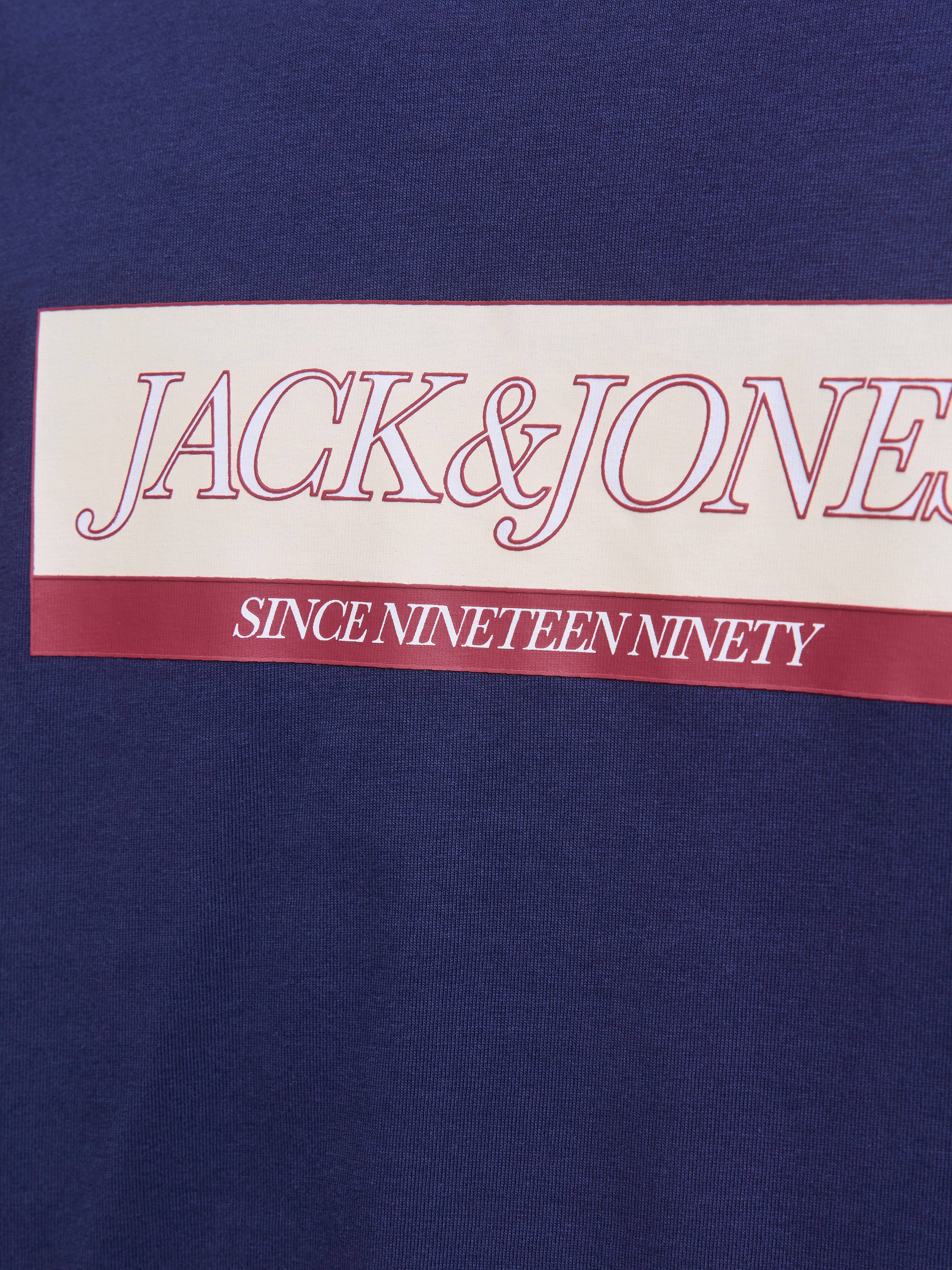 Jack & Jones PlusSize T-Shirt JORINWOOD BLOCK BRANDING TEE SS CN PLS