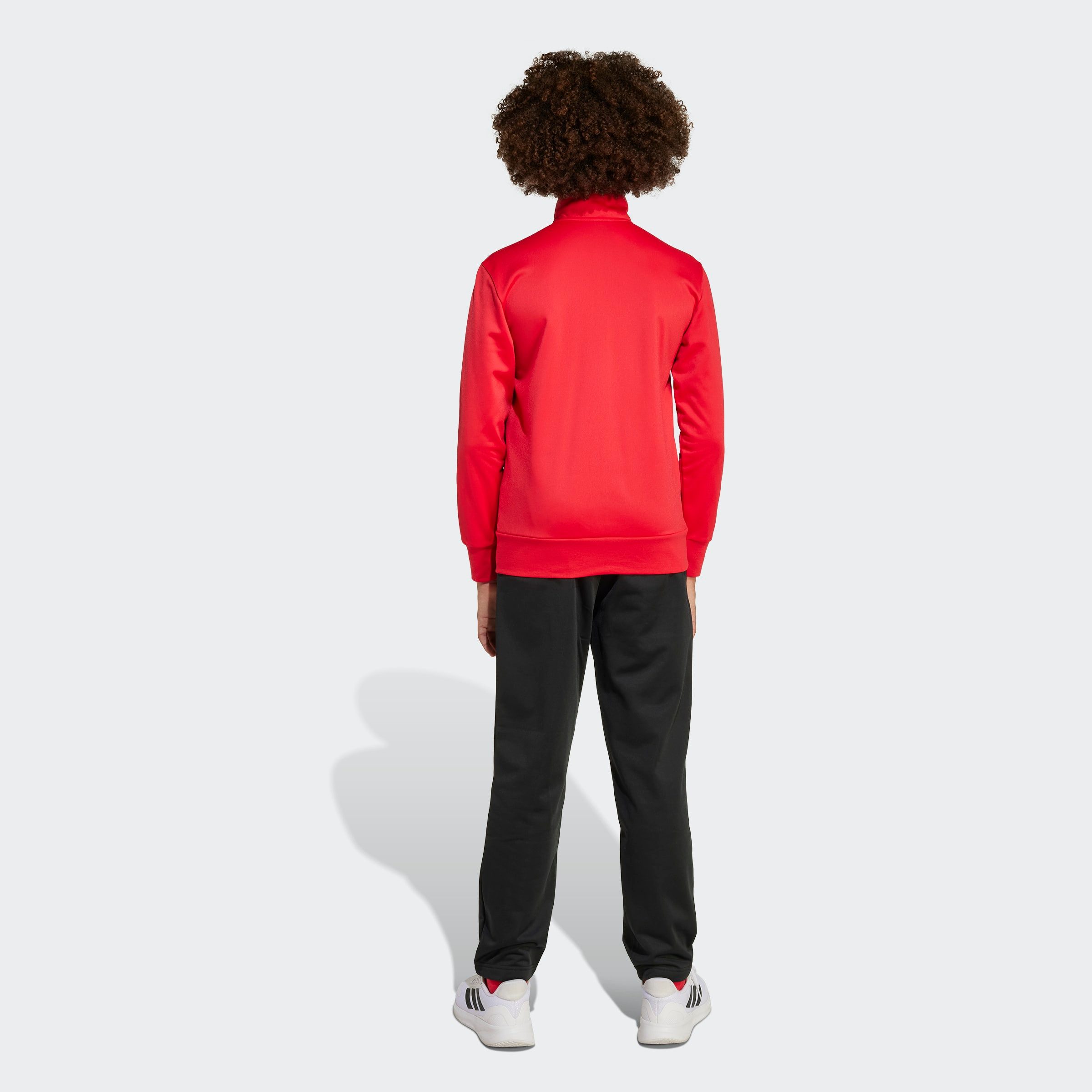 adidas Sportswear Trainingsanzug J CP TR TS (2-tlg), für Kinder und Teens, zweiteiliges Set, mit Stehkragen