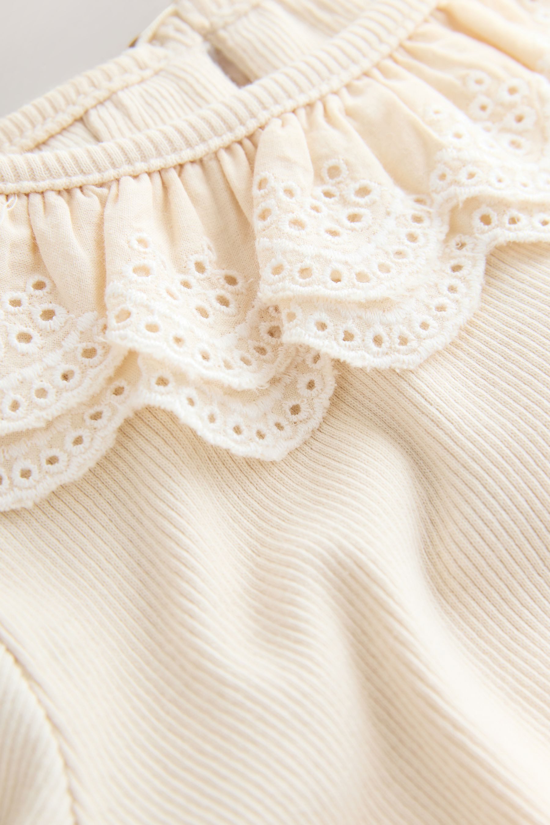 Next Shorts Kragenoberteil mit Shorts und Strumpfhose im Set (3-tlg)