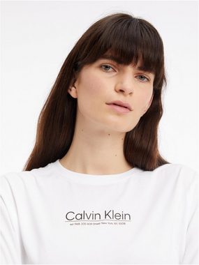 Calvin Klein T-Shirt COORDINATES LOGO GRAPHIC T-SHIRT mit Calvin Klein Logo-Schriftzug