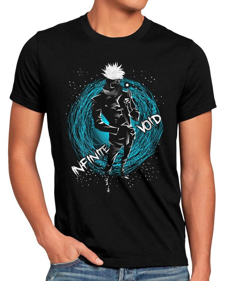 style3 T-Shirt Void Infinite jujutsu kaisen anime japan manga
