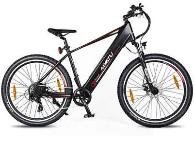 Myatu E-Bike E-Mountainbike 28 Zoll Elektrofahrrad mit 468Wh abnehmbare Batterie, 7 Gang Shimano, Kettenschaltung