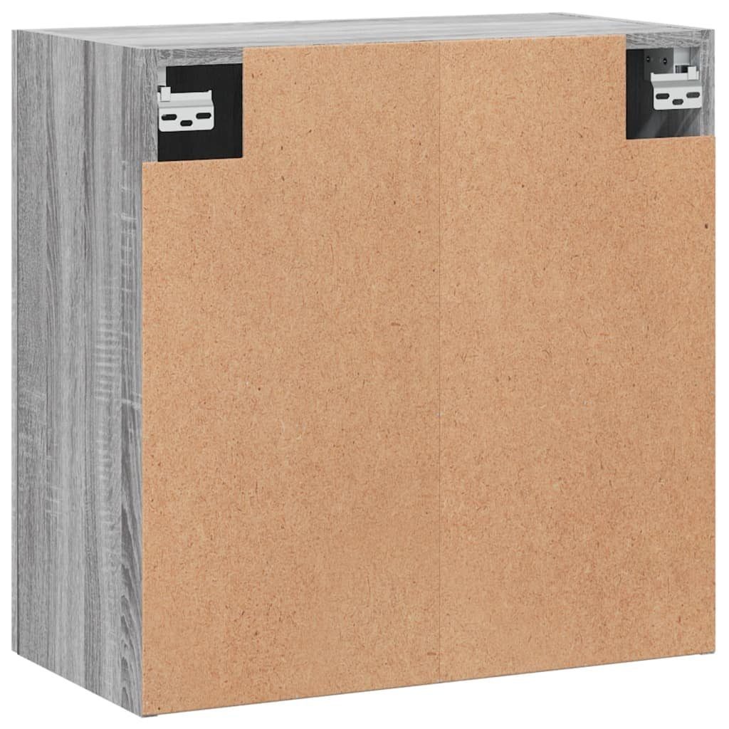 vidaXL Fächerschrank Wandschrank Holzwerkstoff (1-St) 60x31x60 Grau Sonoma cm