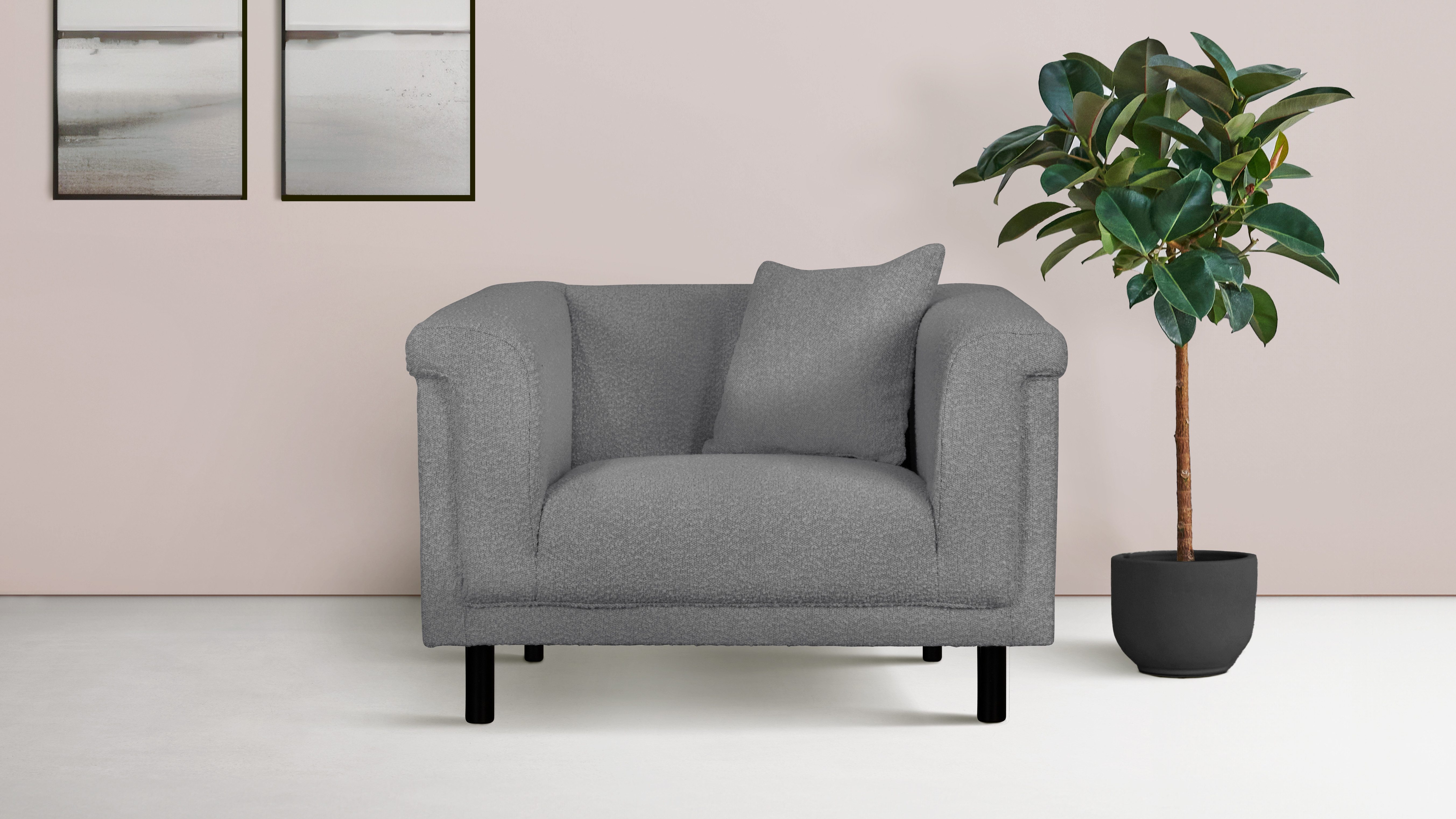 INOSIGN Sessel AGNIA B/T/H: 100/85/71 cm, günstig online kaufen