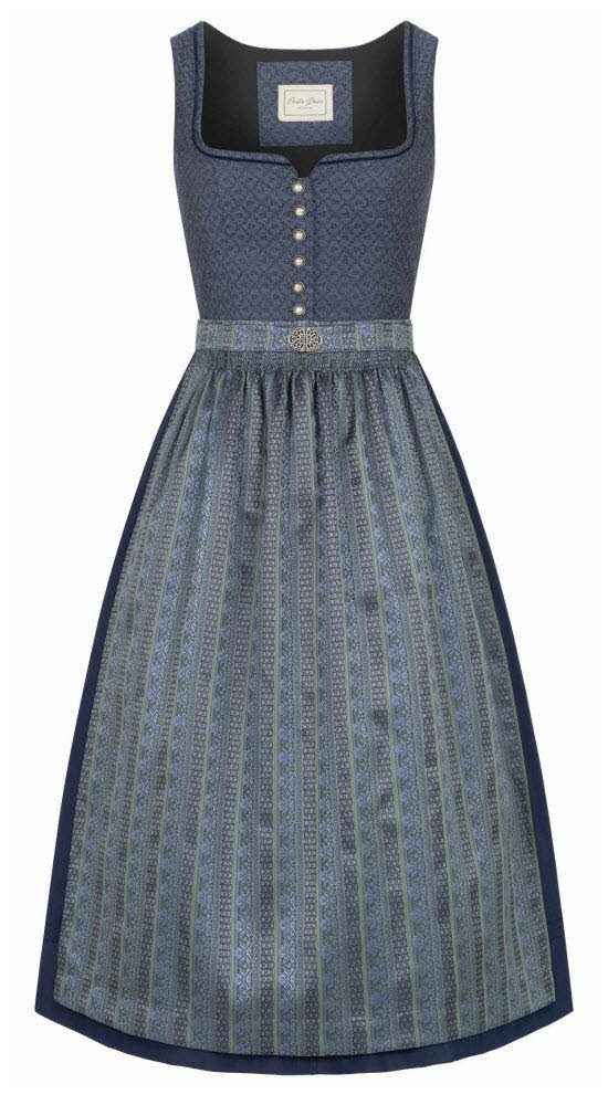 Dirndl Dirndl lang Soey in Marine von Nübler