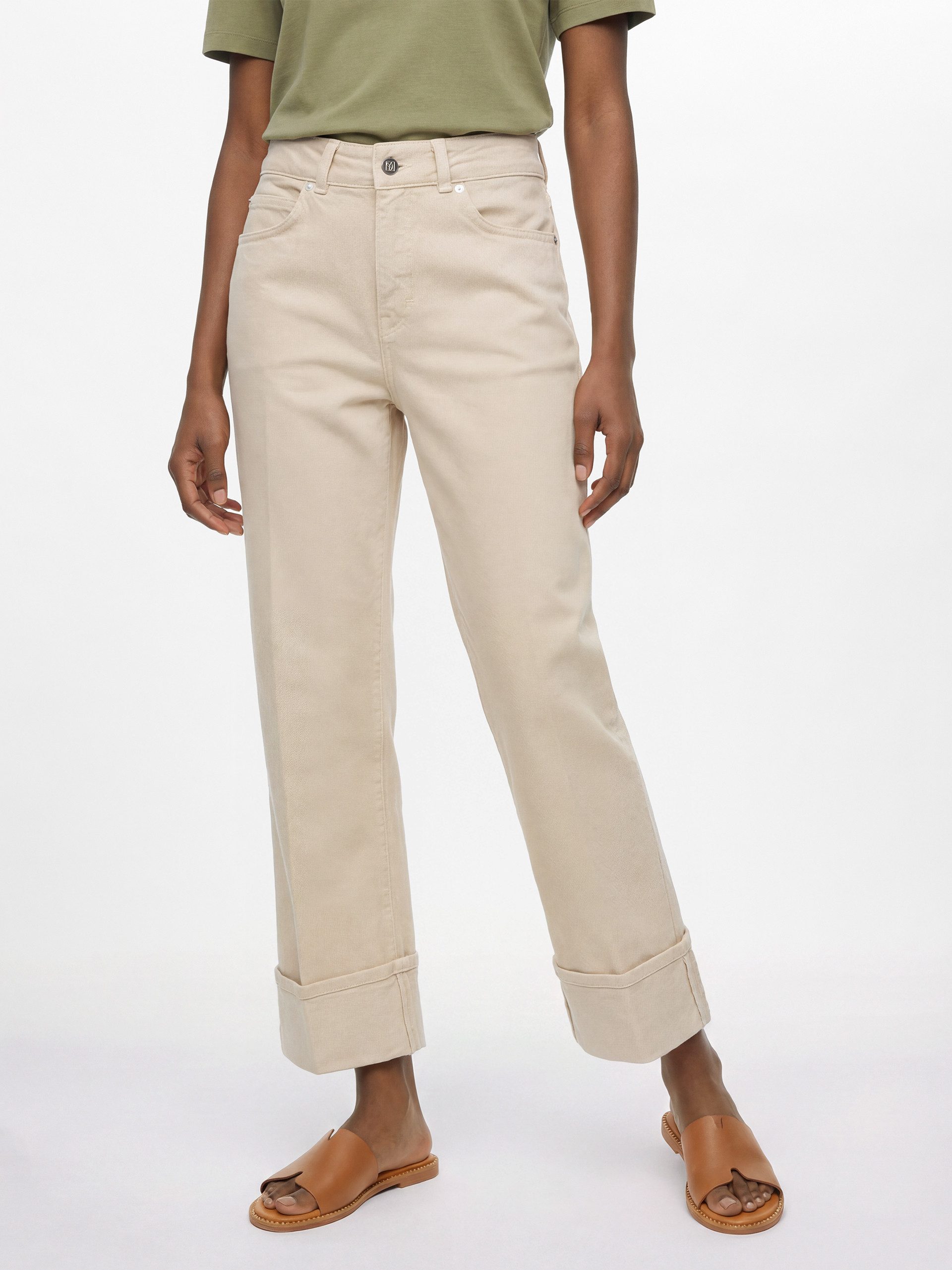 5-Pocket-Hose Corah Turn Up Sleek