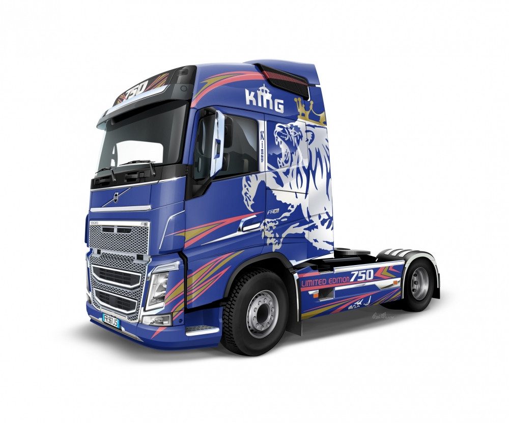 Modellbausatz Italeri 1:24 Volvo FH4 Globetrotter /Medium Roof