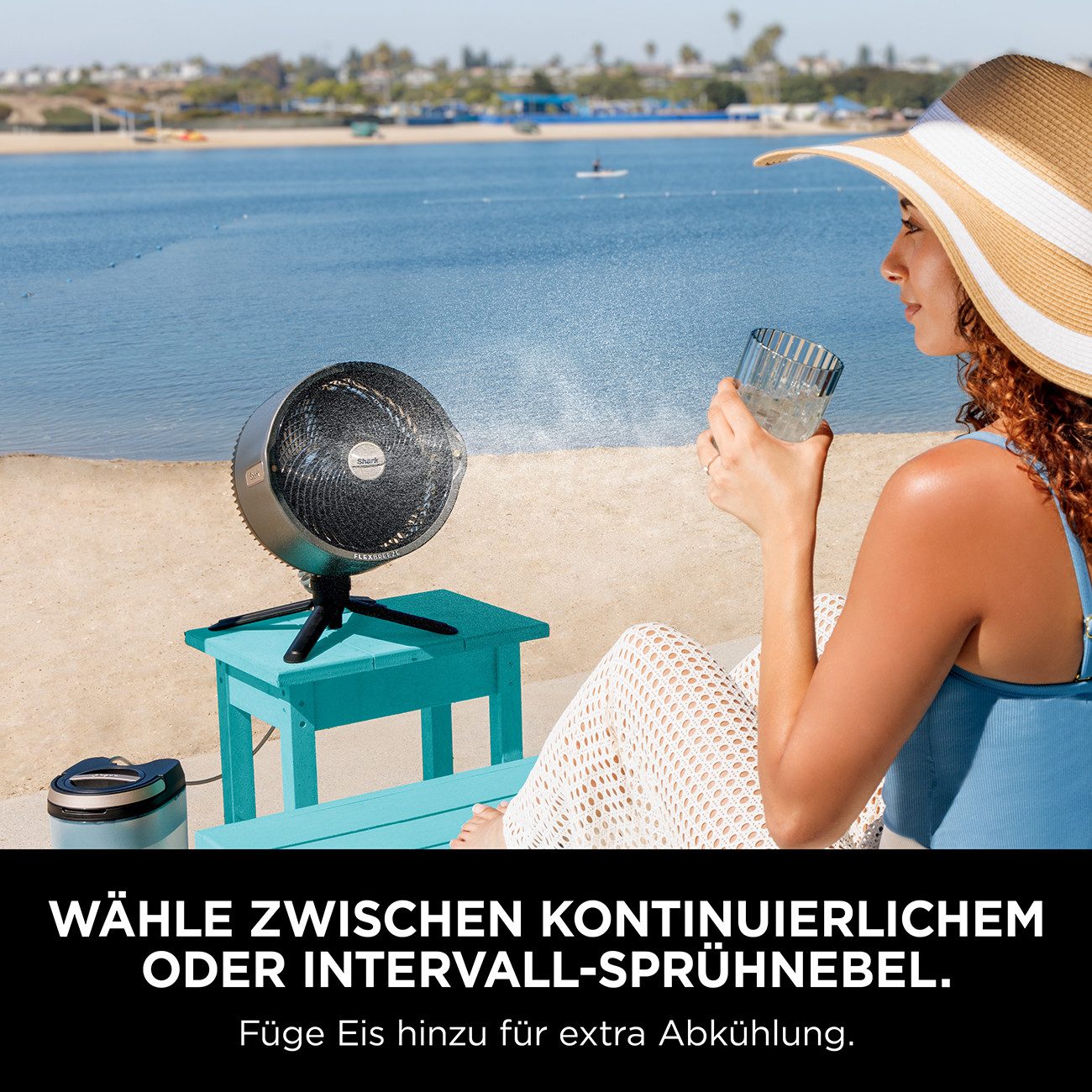 Shark Standventilator FlexBreeze Pro Mist FA300EU