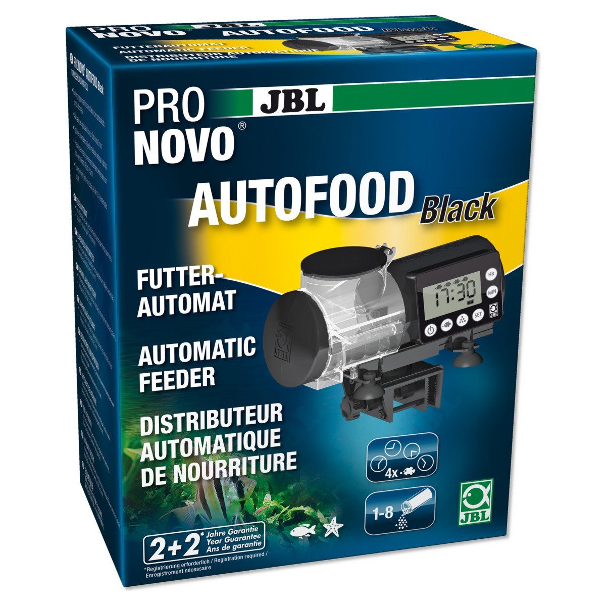 JBL GmbH & Co. KG Fisch-Futterautomat Pronovo Autofood Black