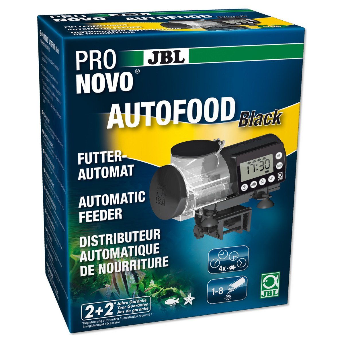 Fisch-Futterautomat Pronovo Autofood Black