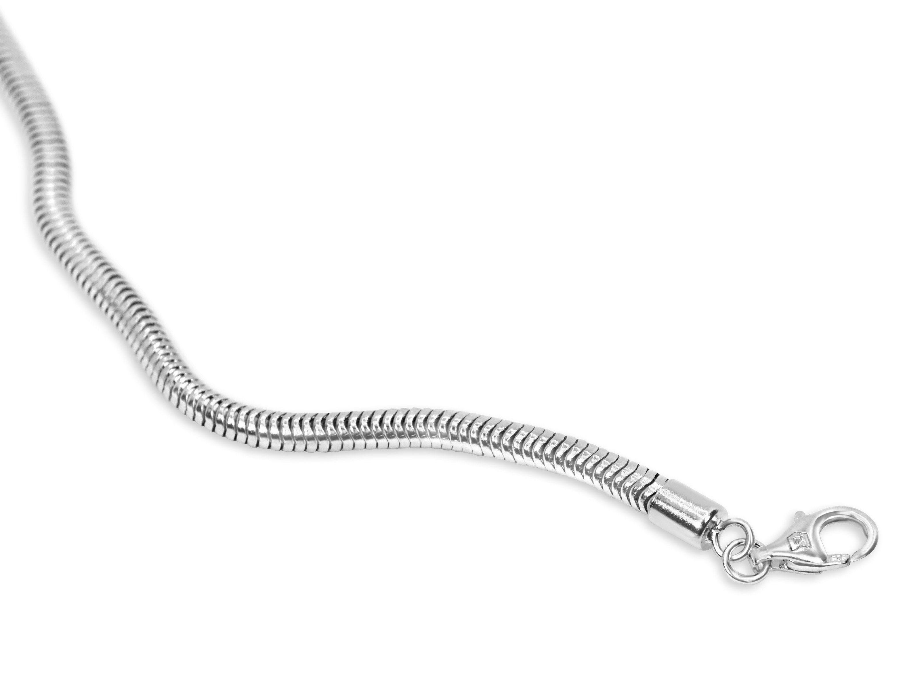 Silber, Snake Fashion Schlangen Silber 925er Armband Sprezzi Herren verstellbar Sterling robust, Silberarmband